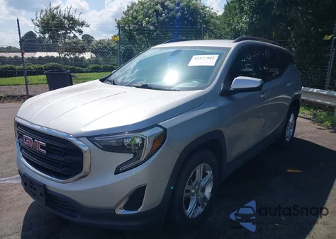 2018 GMC Terrain Sle Diesel из США, поврежденный, VIN 3GKALNEU8JL136695